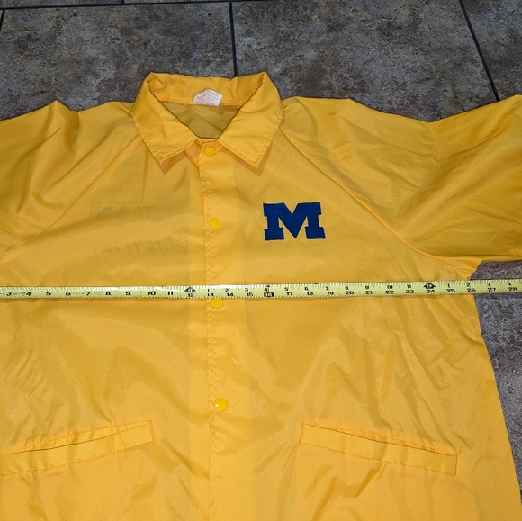 Vintage 80s Michigan Windbreaker Mens Xlg - Picture 7 of 8